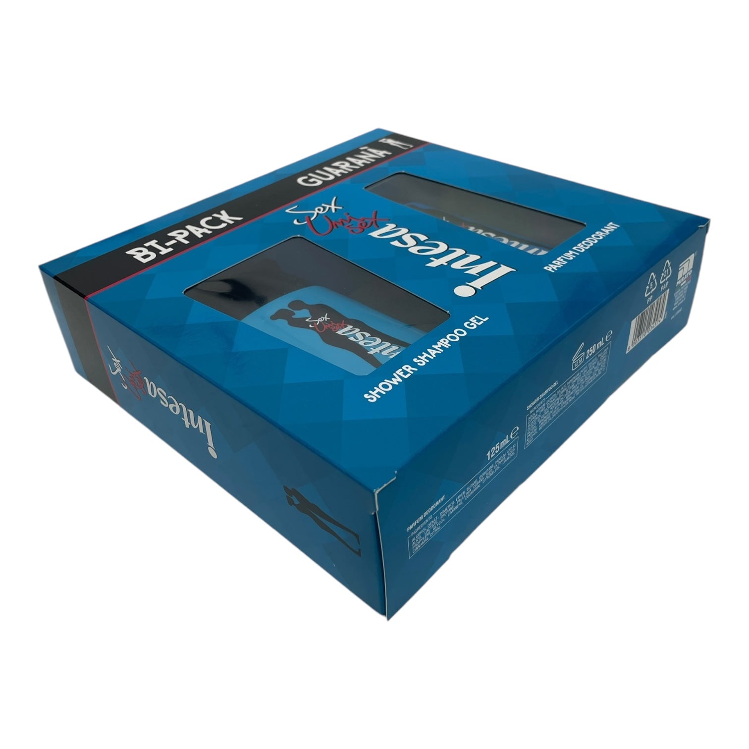 Set cadou Bi-Pack Intesa Sex Unisex Guarana, gel de Duș + deodorant Parfumat