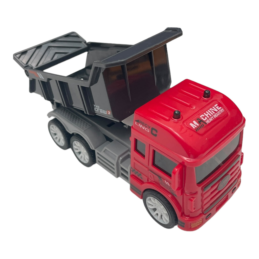 Set jucării Truck King, colecție 6 mașini de construcții, 1:43