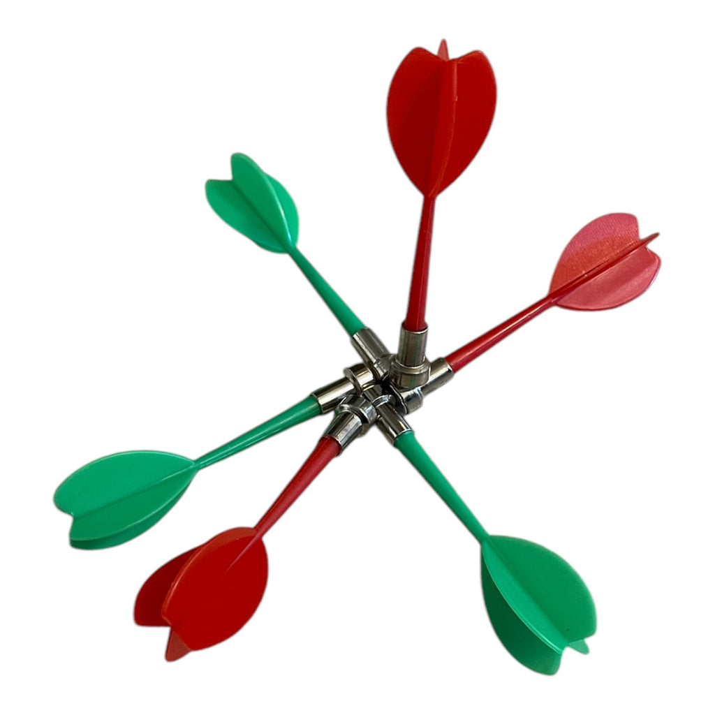 Joc de darts cu tablă dublă, 42cm, 6 săgeți incluse