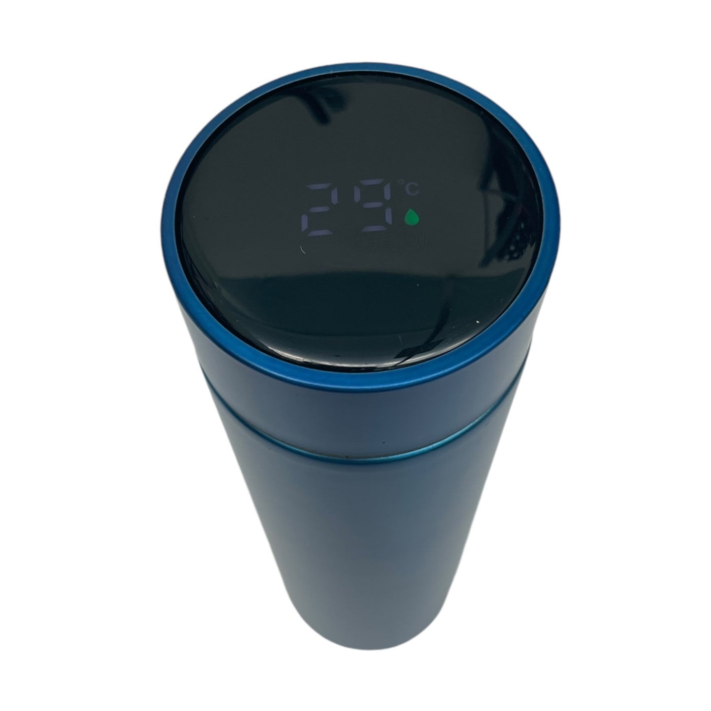 Termos Heinner Art of Dining 450ml - Inox - Indicator LED temperatură - Albastru