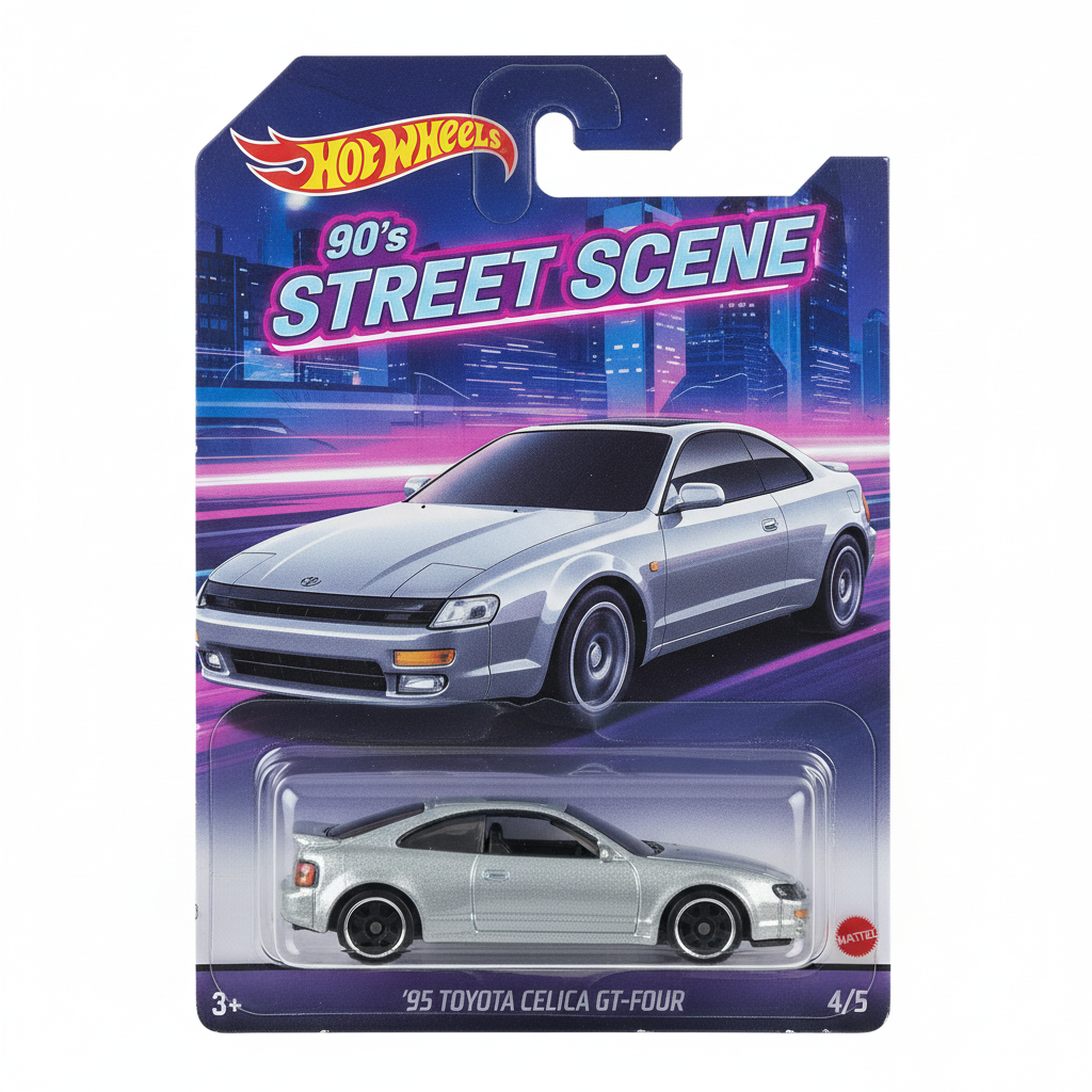 Toyota Celica GT-Four '95 în ambalaj